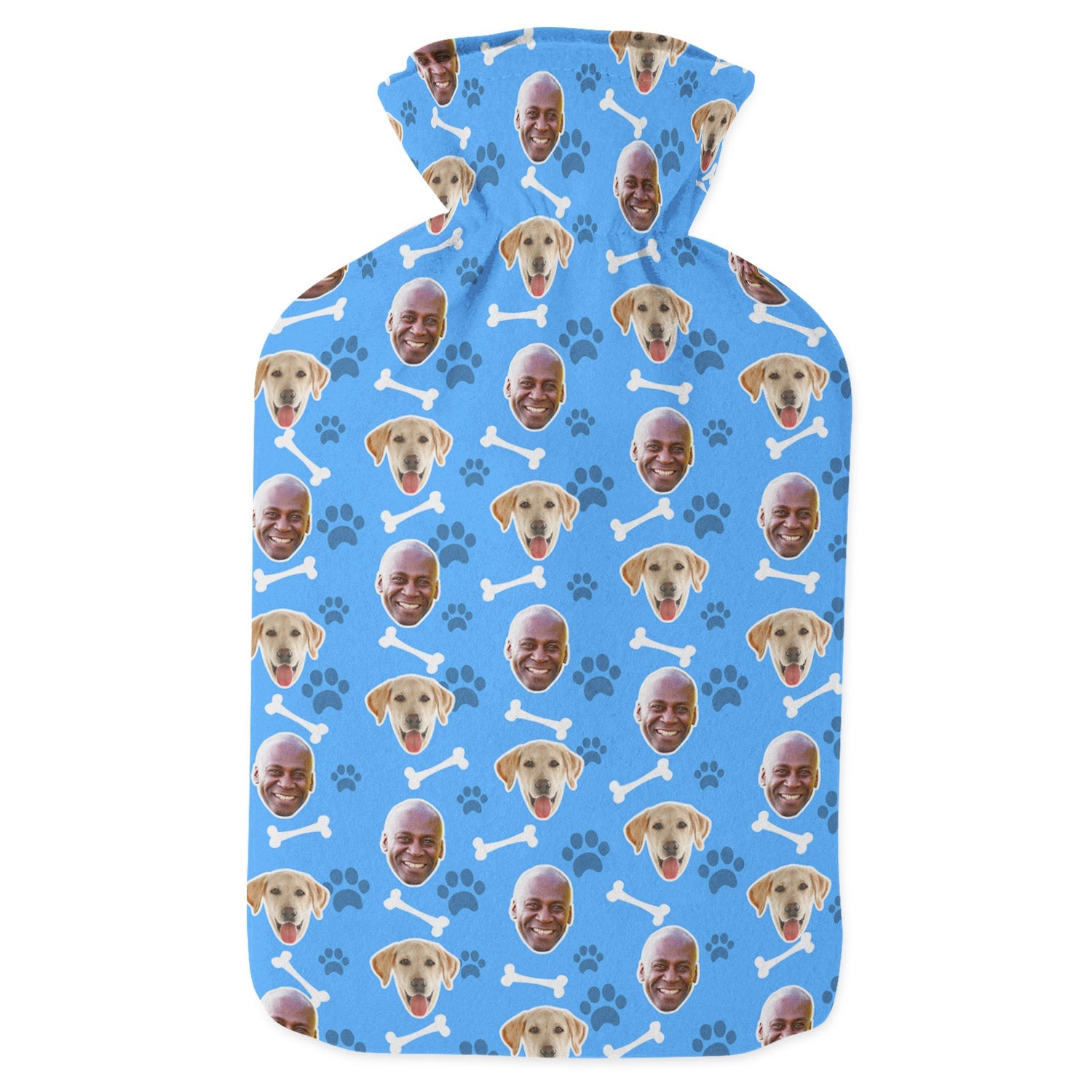 Dog and Owner Hot Water Bottle