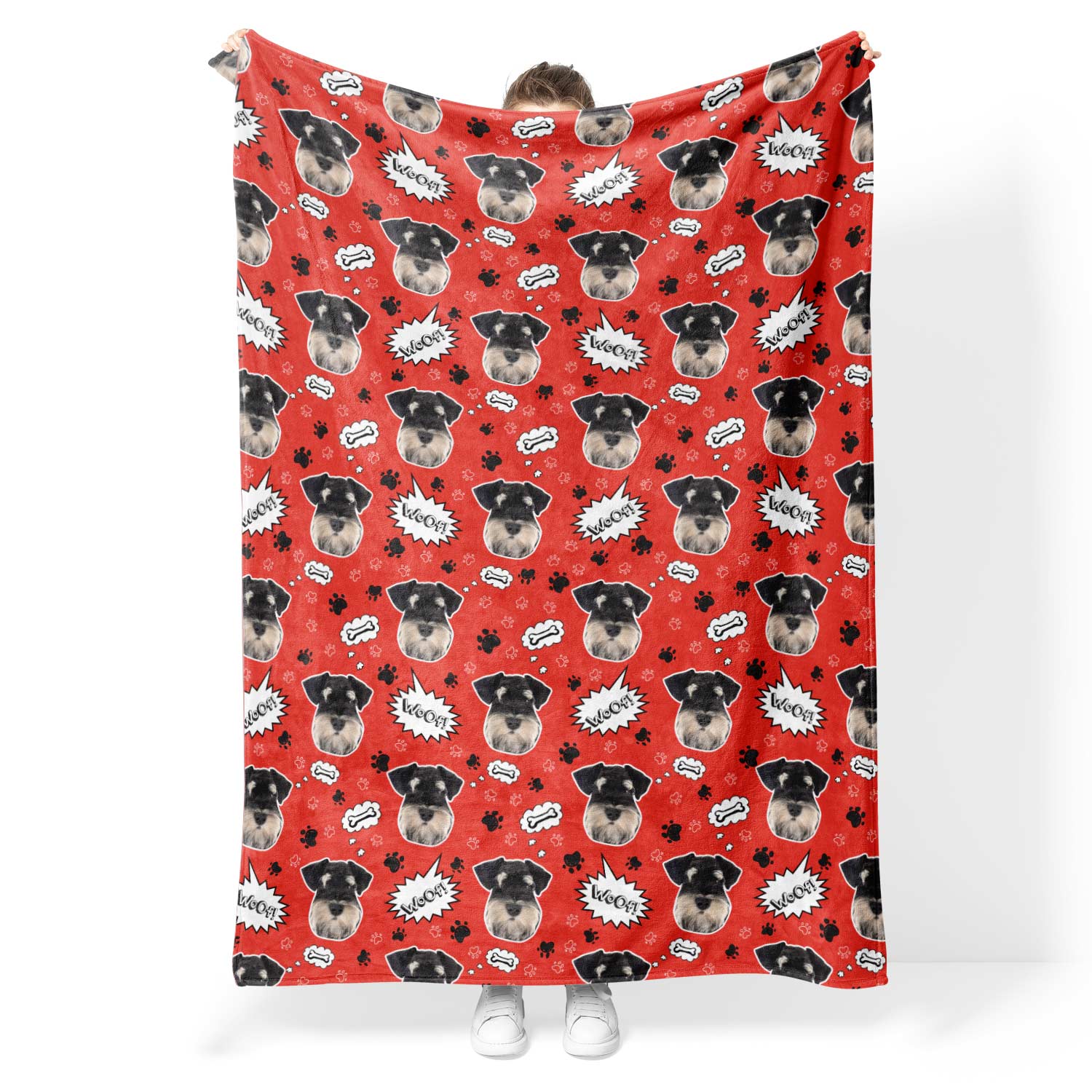Woof Dog Blanket