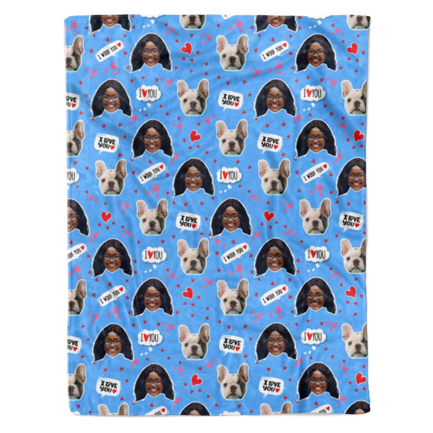 I Woof You Blanket
