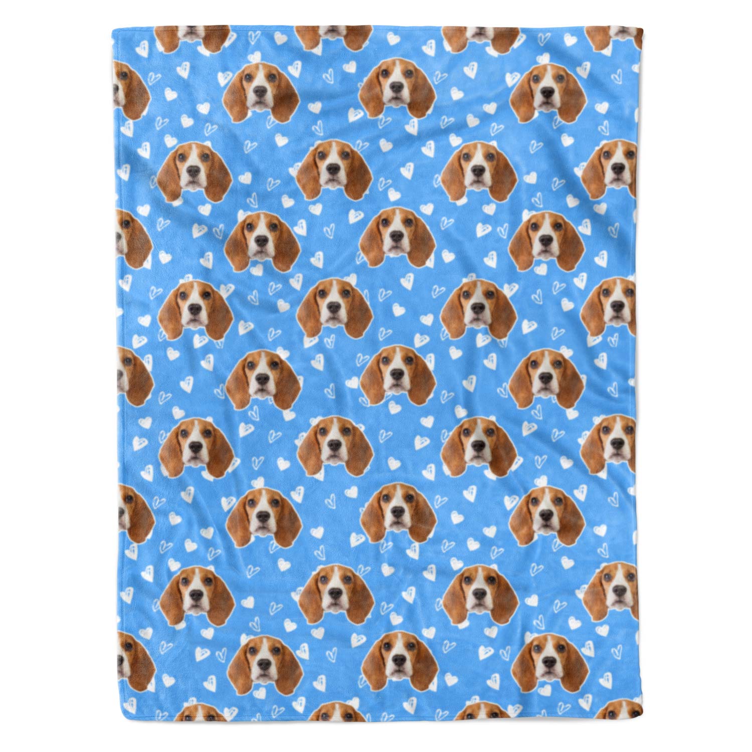 Dog Hearts Blanket