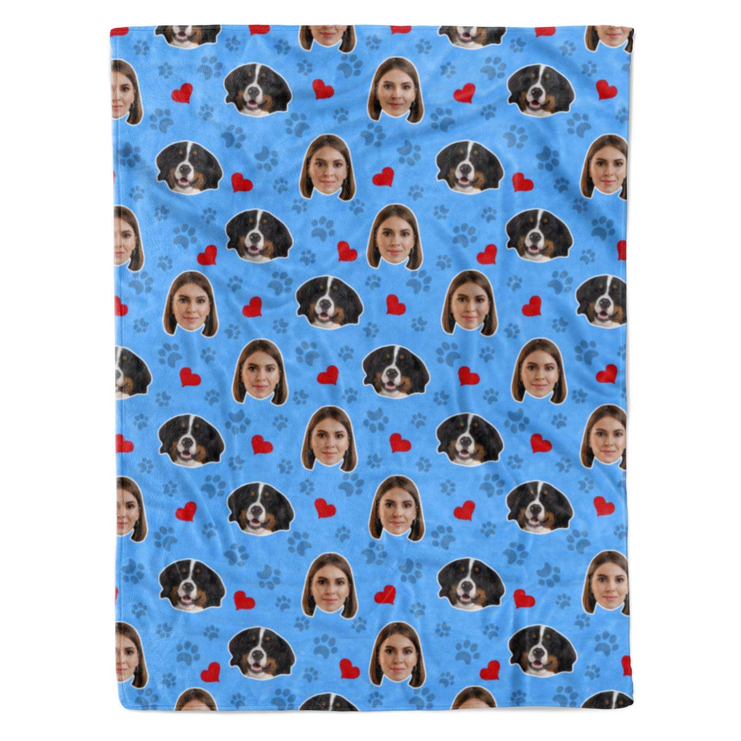 Paws and Hearts Blanket