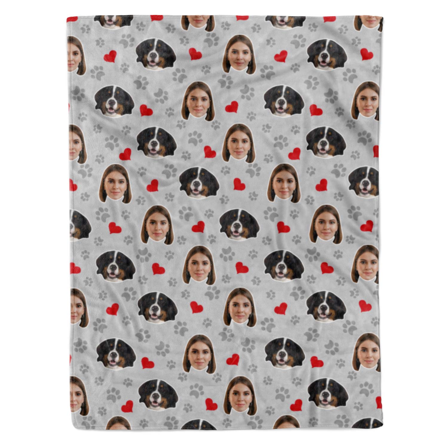Paws and Hearts Blanket
