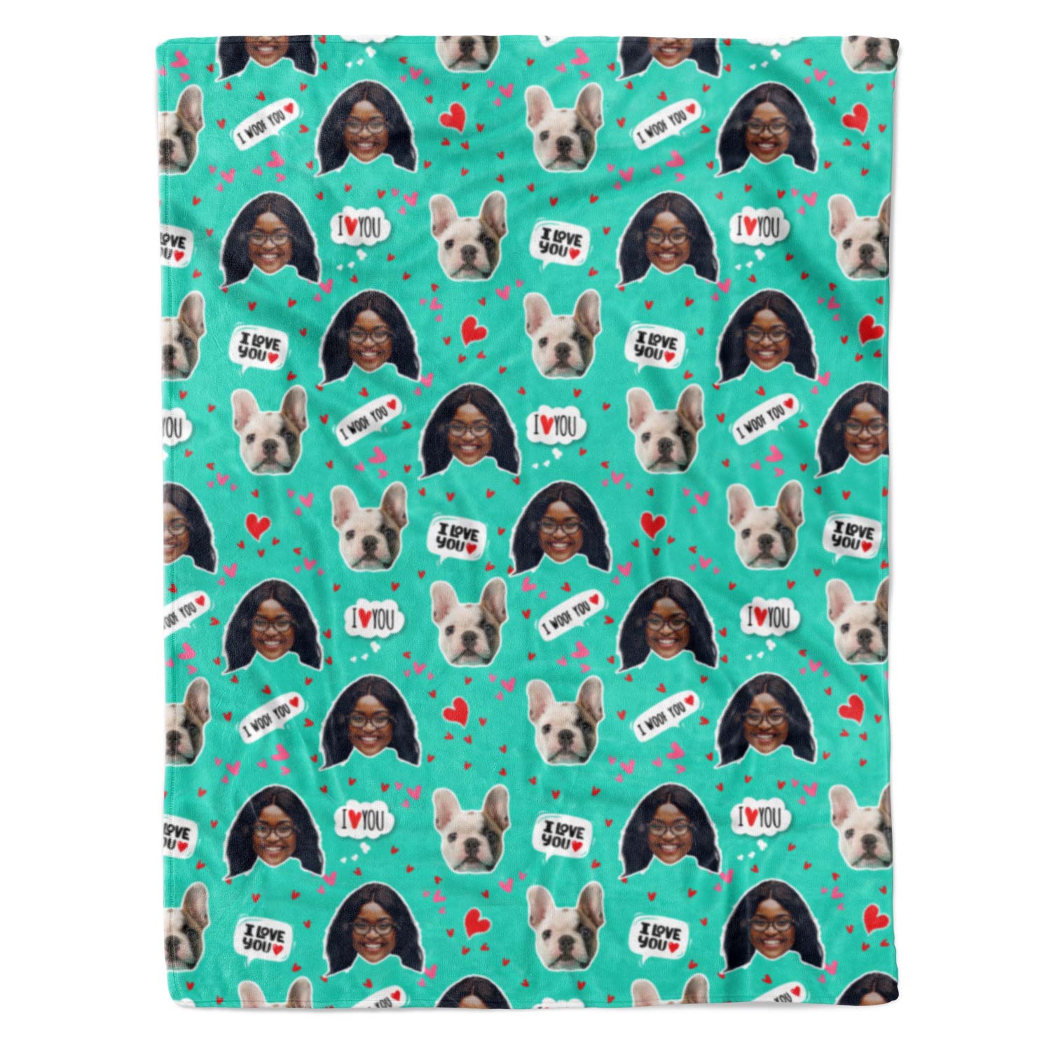 I Woof You Blanket