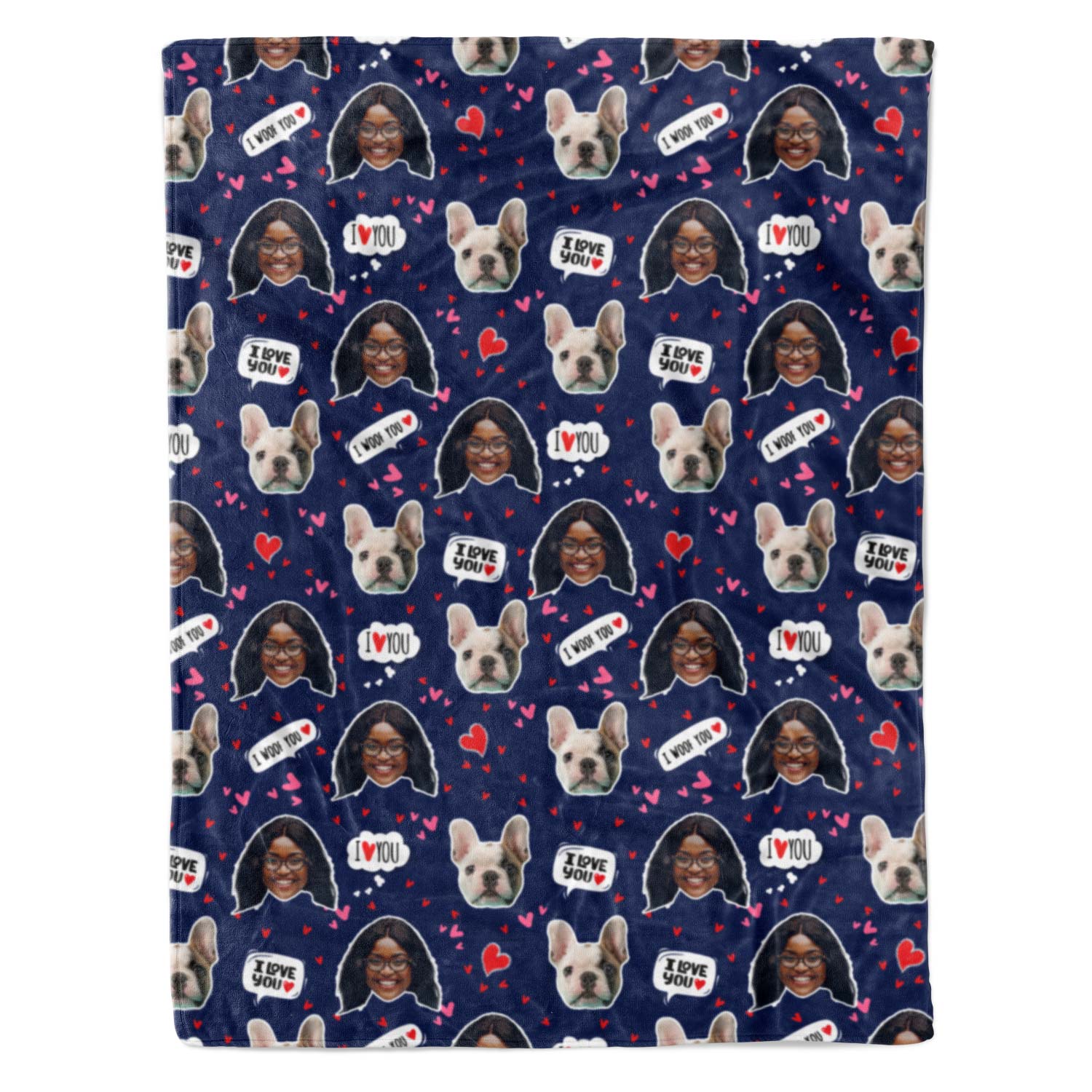 I Woof You Blanket