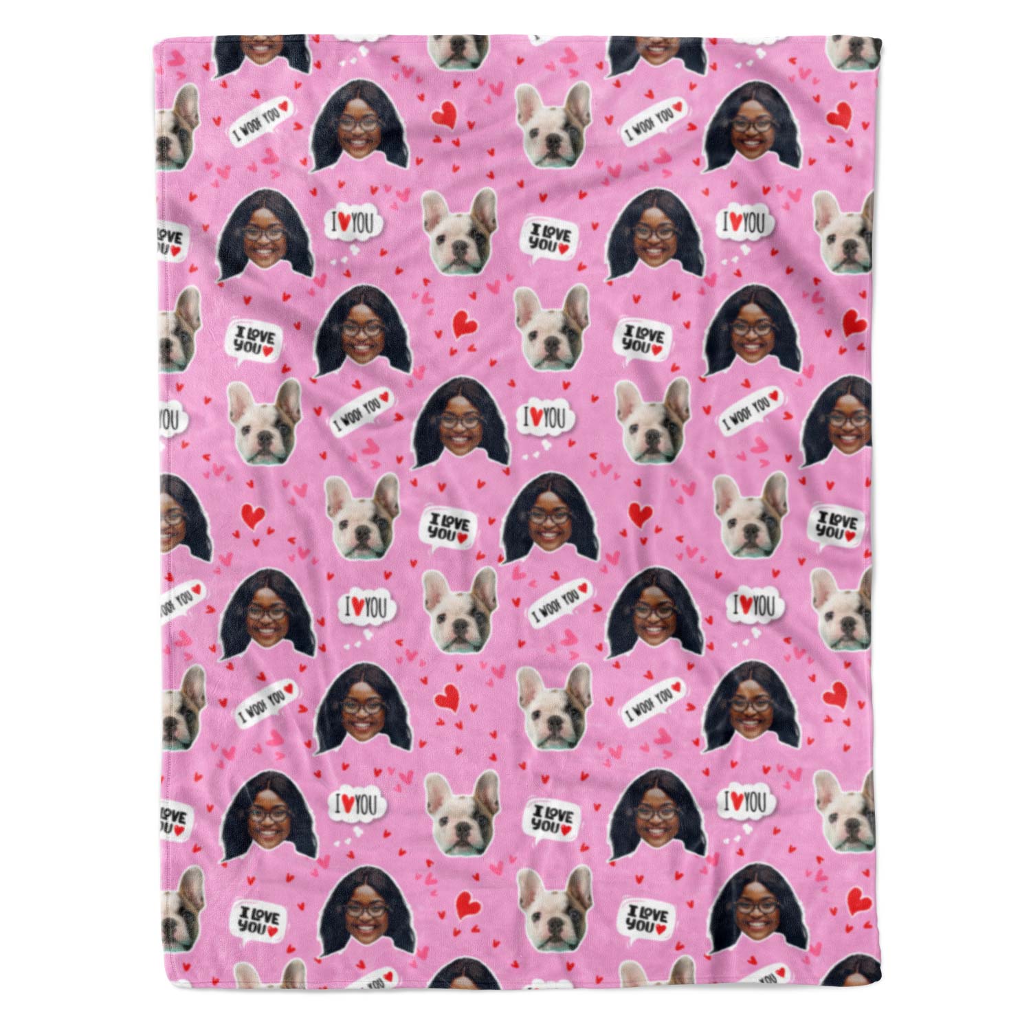 I Woof You Blanket
