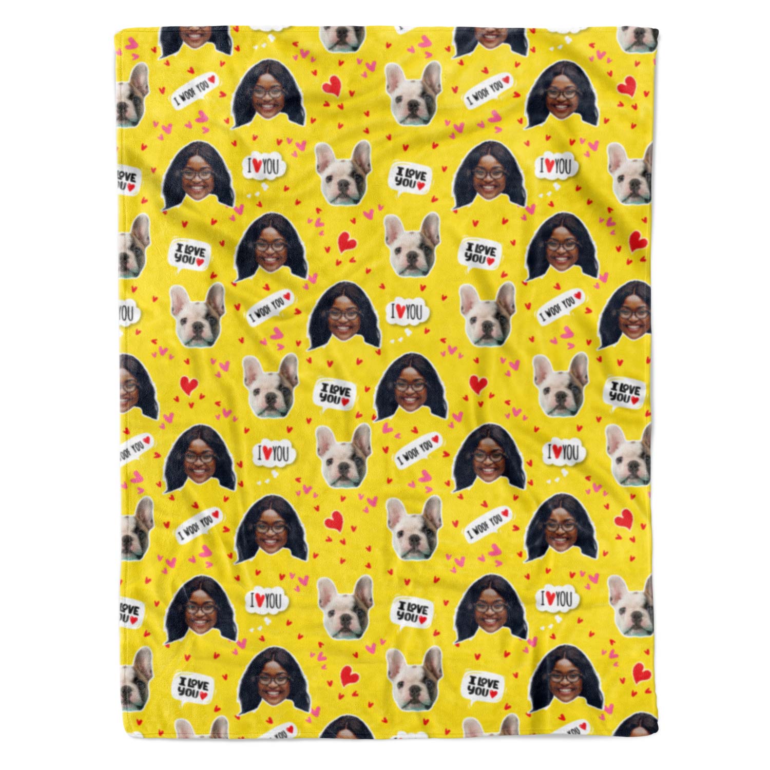 I Woof You Blanket