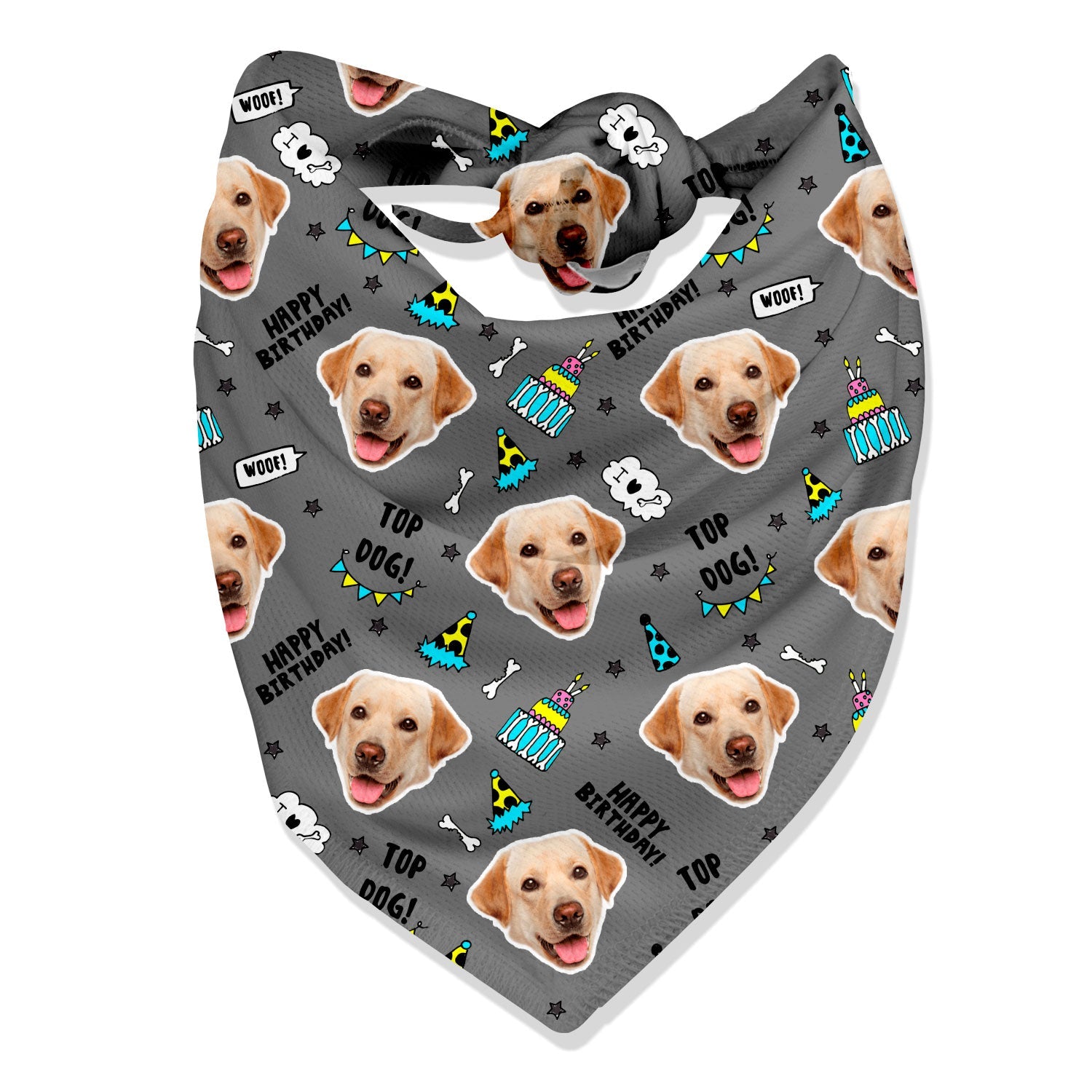 Top Dog Birthday Bandana