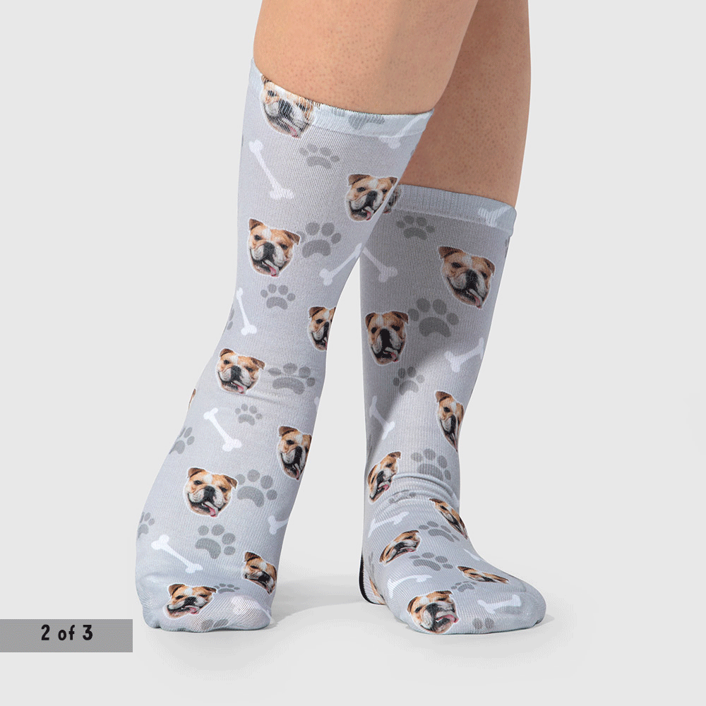 Dog Face Sock Gift Set