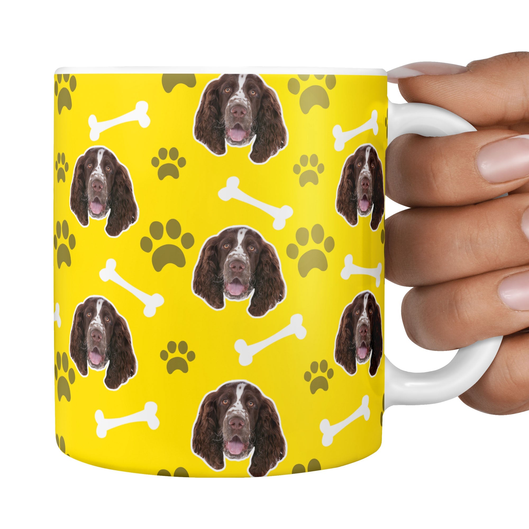 Dogsy Pattern Print Mug