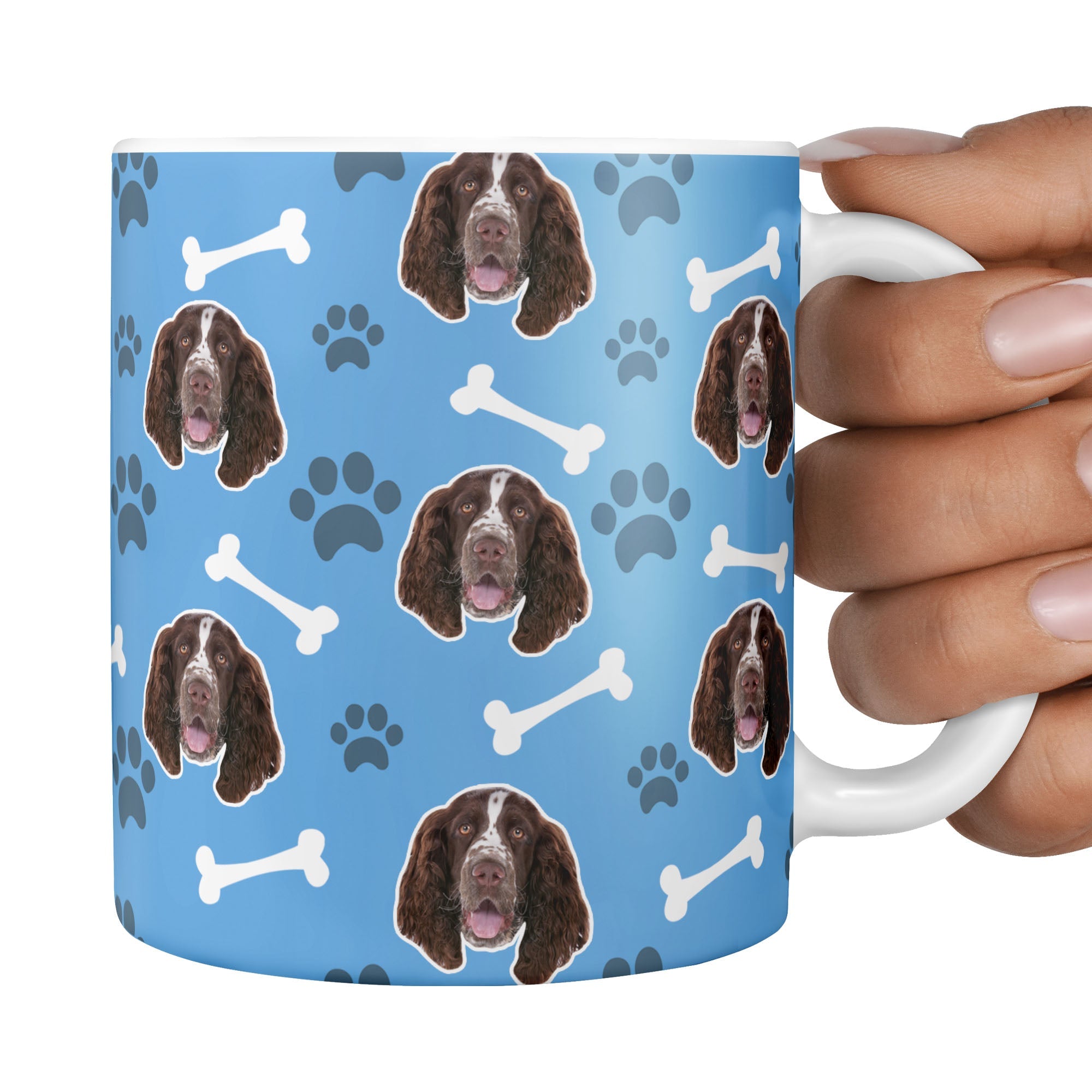 Dogsy Pattern Print Mug