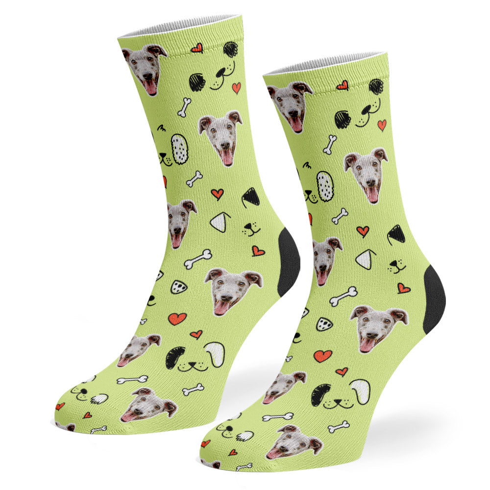 Green Charlie Sponsors Doodle Socks