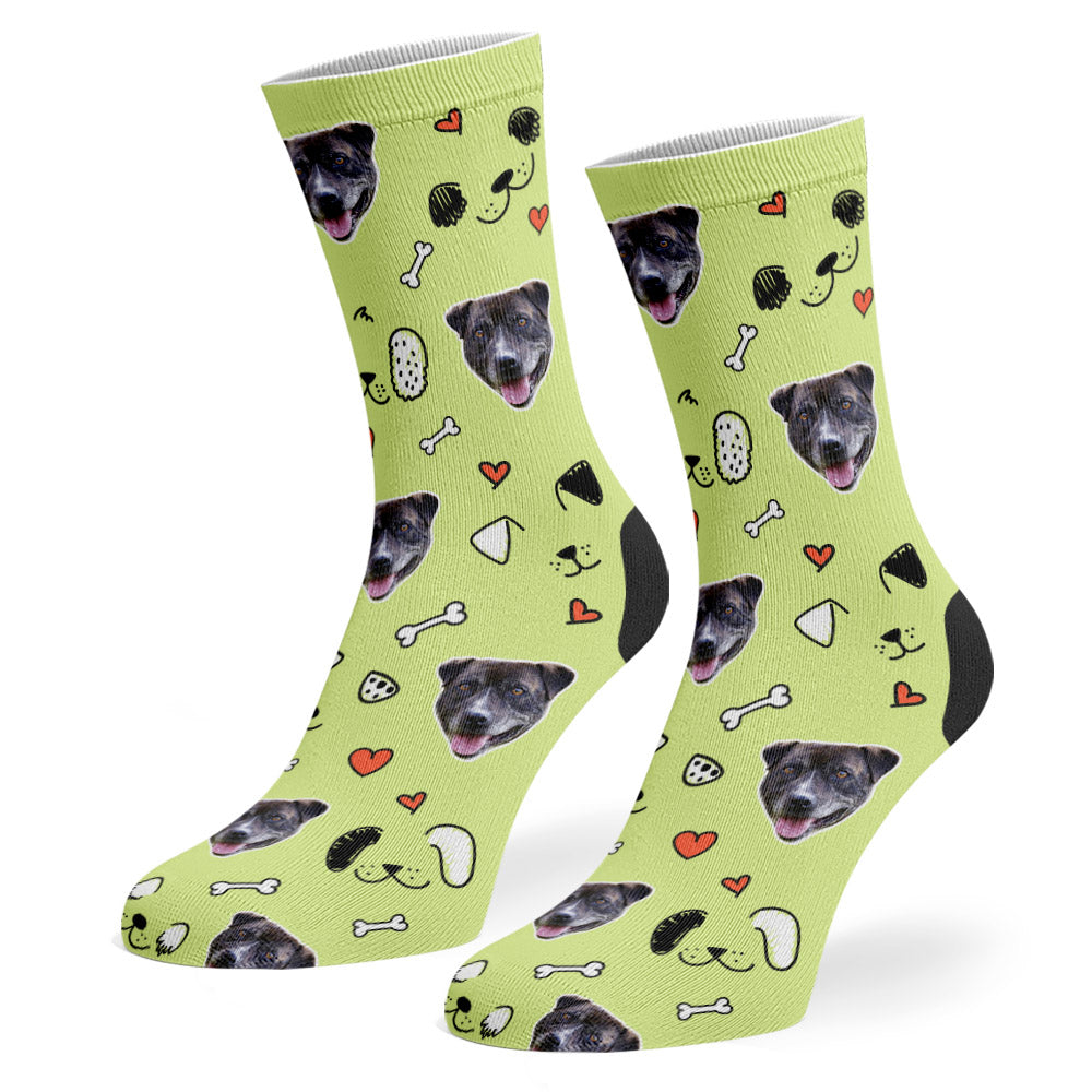 Green Mike Sponsors Doodle Socks