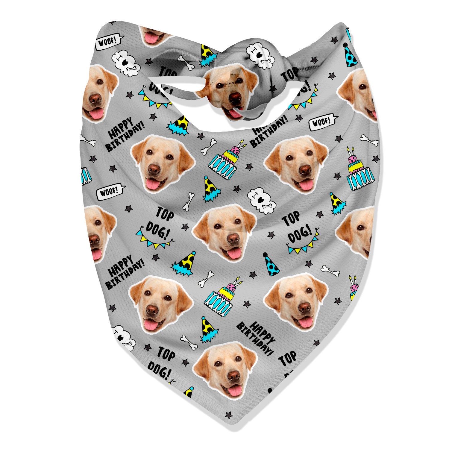 Top Dog Birthday Bandana