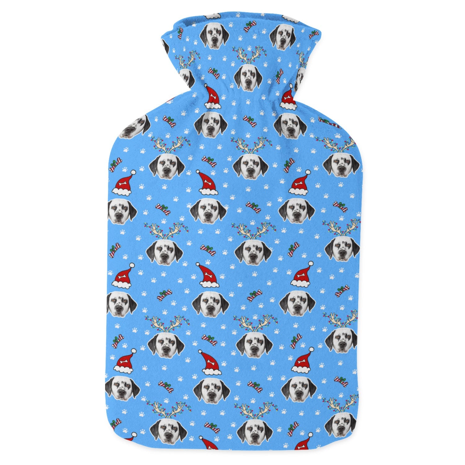 Christmas Dog Hot Water Bottle