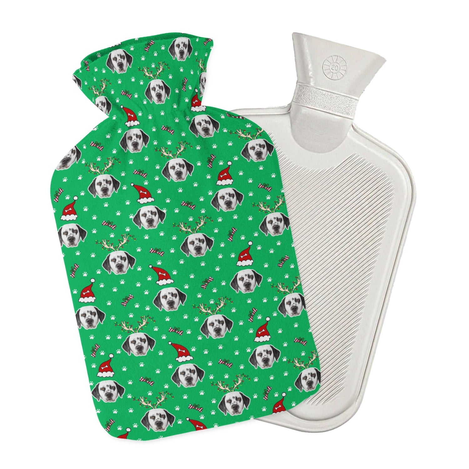 Christmas Dog Hot Water Bottle