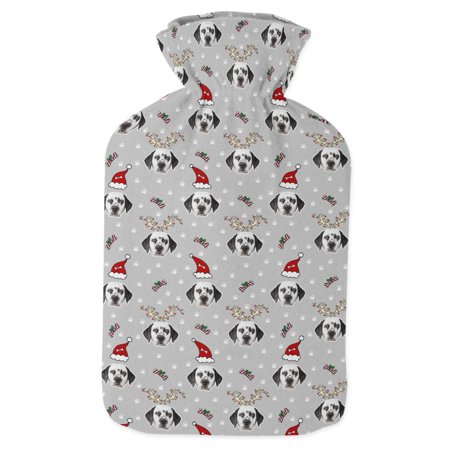 Christmas Dog Hot Water Bottle