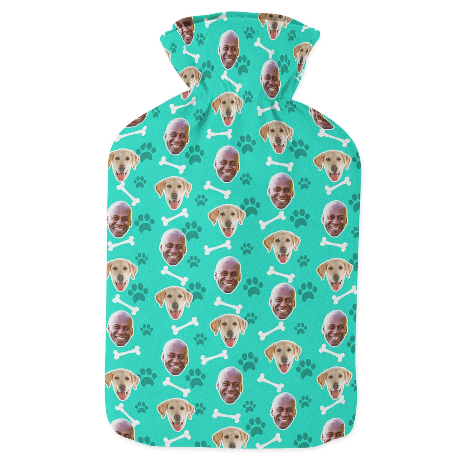 Dog and Owner Hot Water Bottle