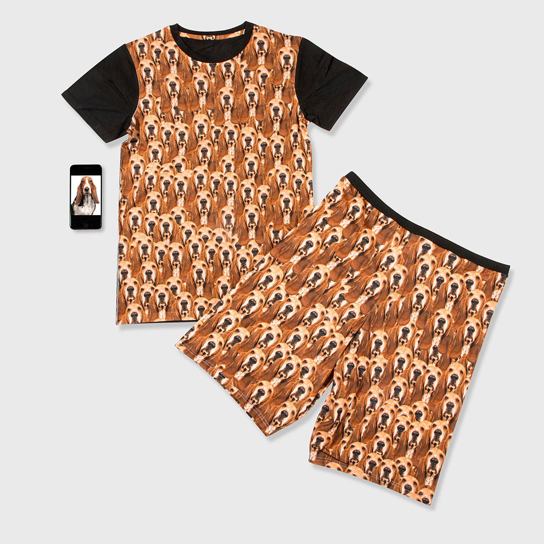 Personalised Dog Photo Mash Pyjamas