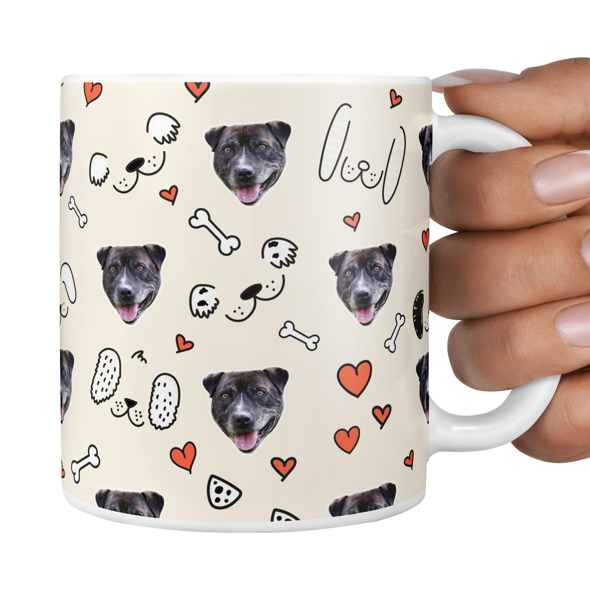 Cream Mike Sponsors Doodle Mug