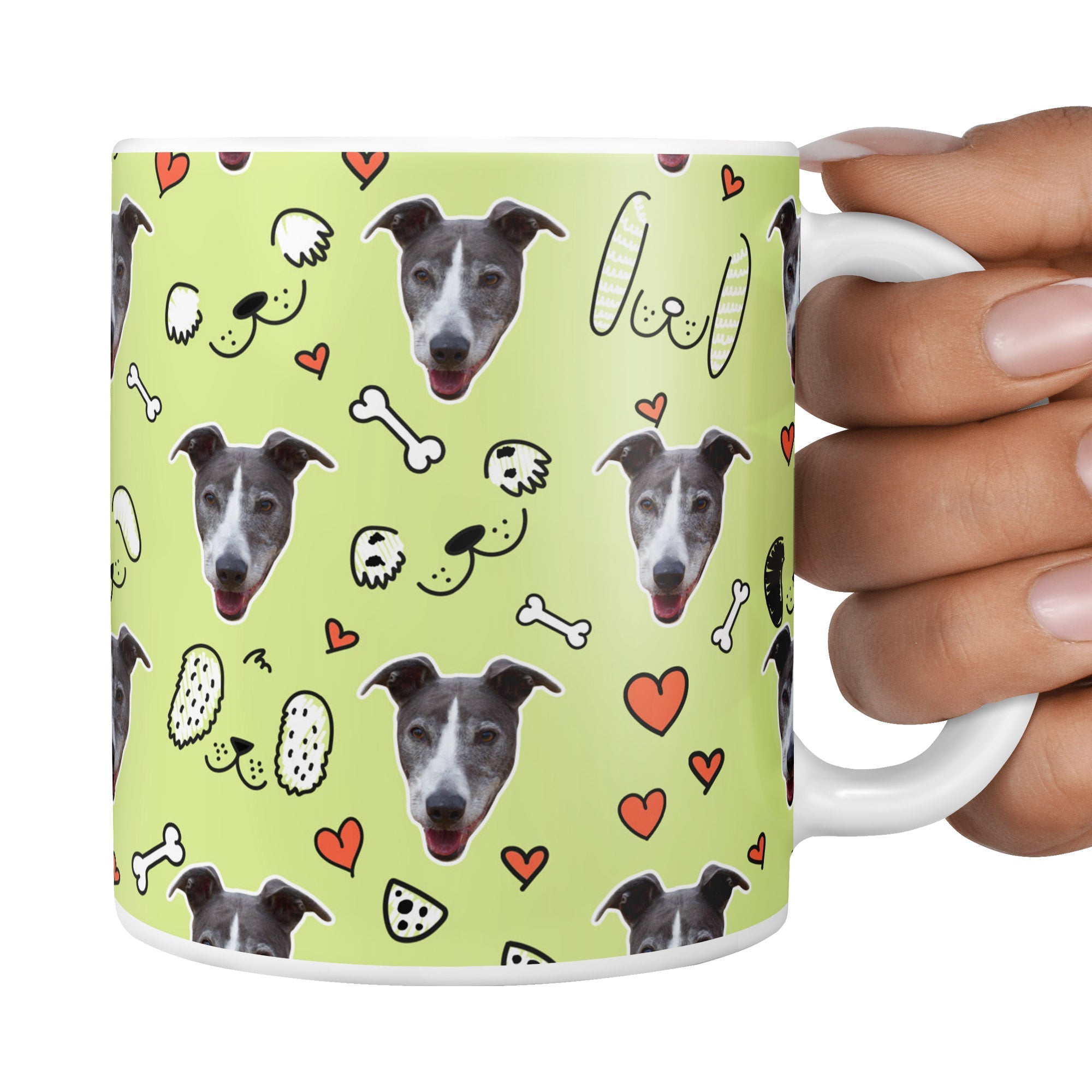 Green Misty Sponsors Doodle Mug