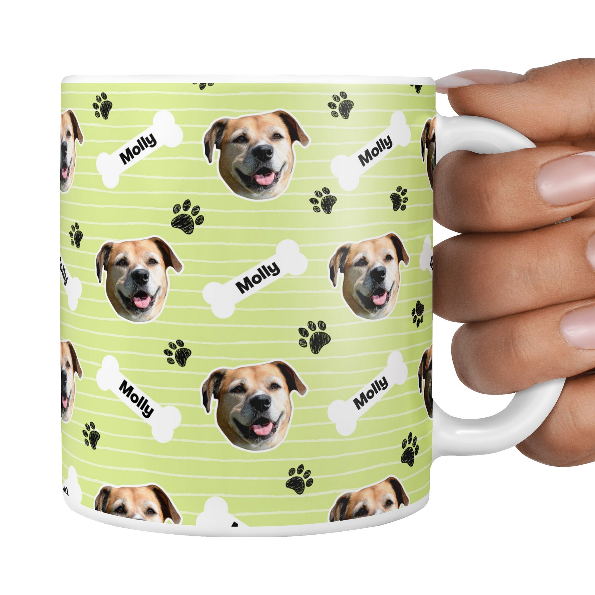 Green Molly Sponsors Name Mug