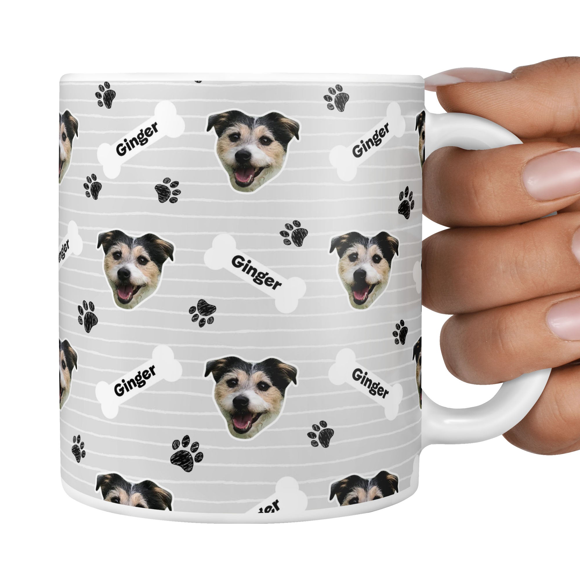 Ginger Sponsors Name Grey Mug