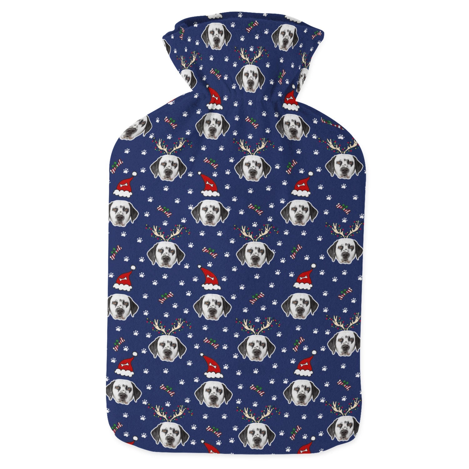 Christmas Dog Hot Water Bottle