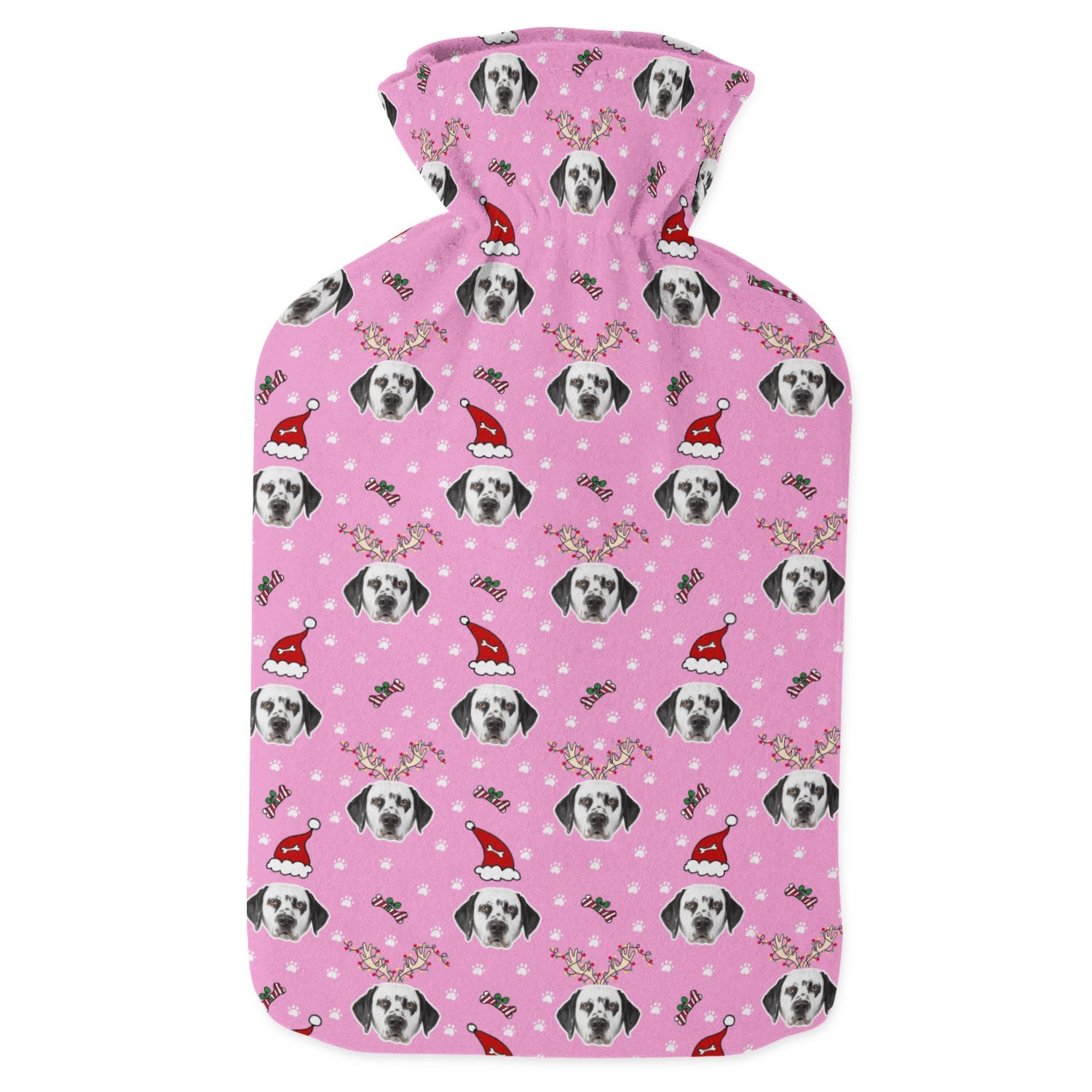 Christmas Dog Hot Water Bottle