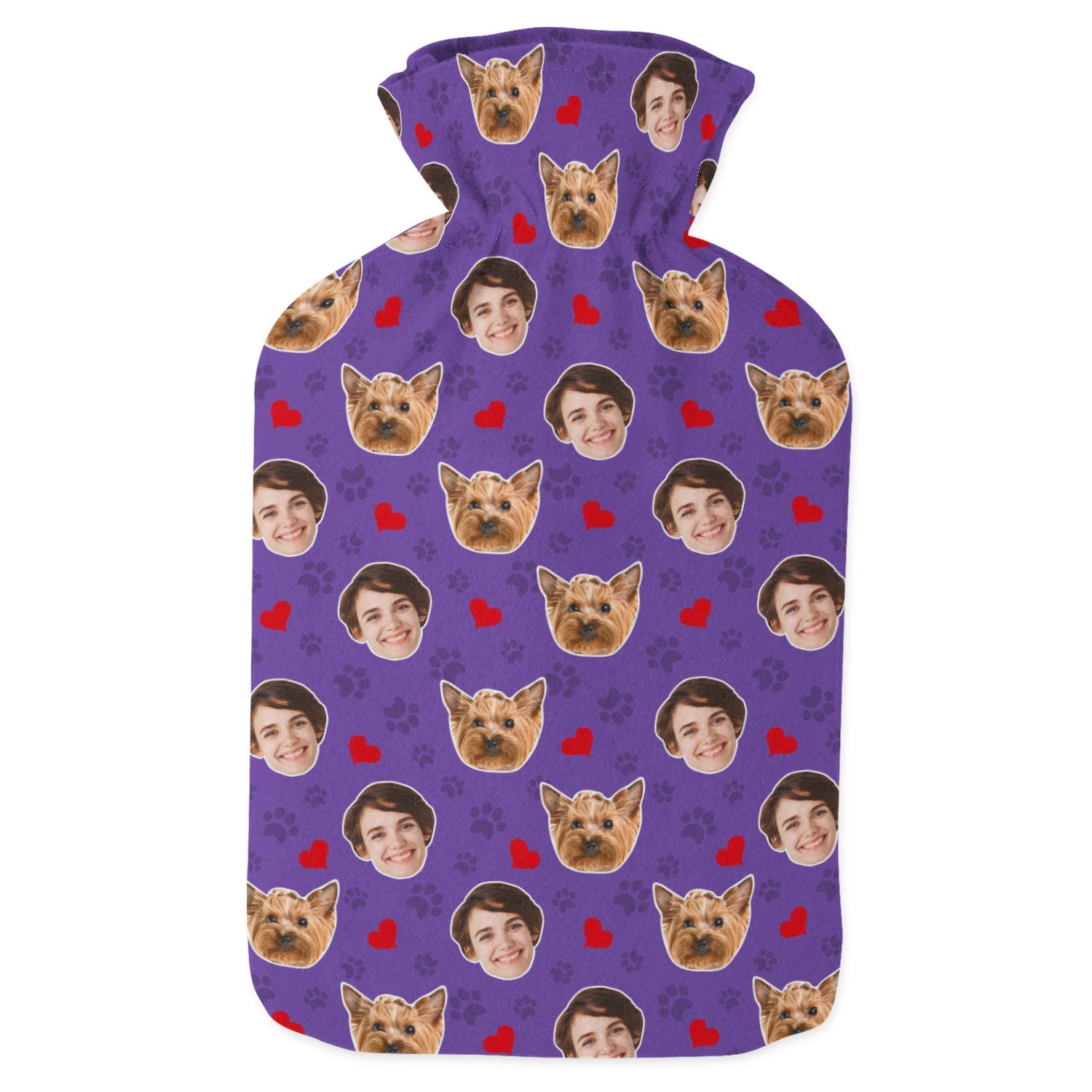 Paw Hearts Hot Water Bottle