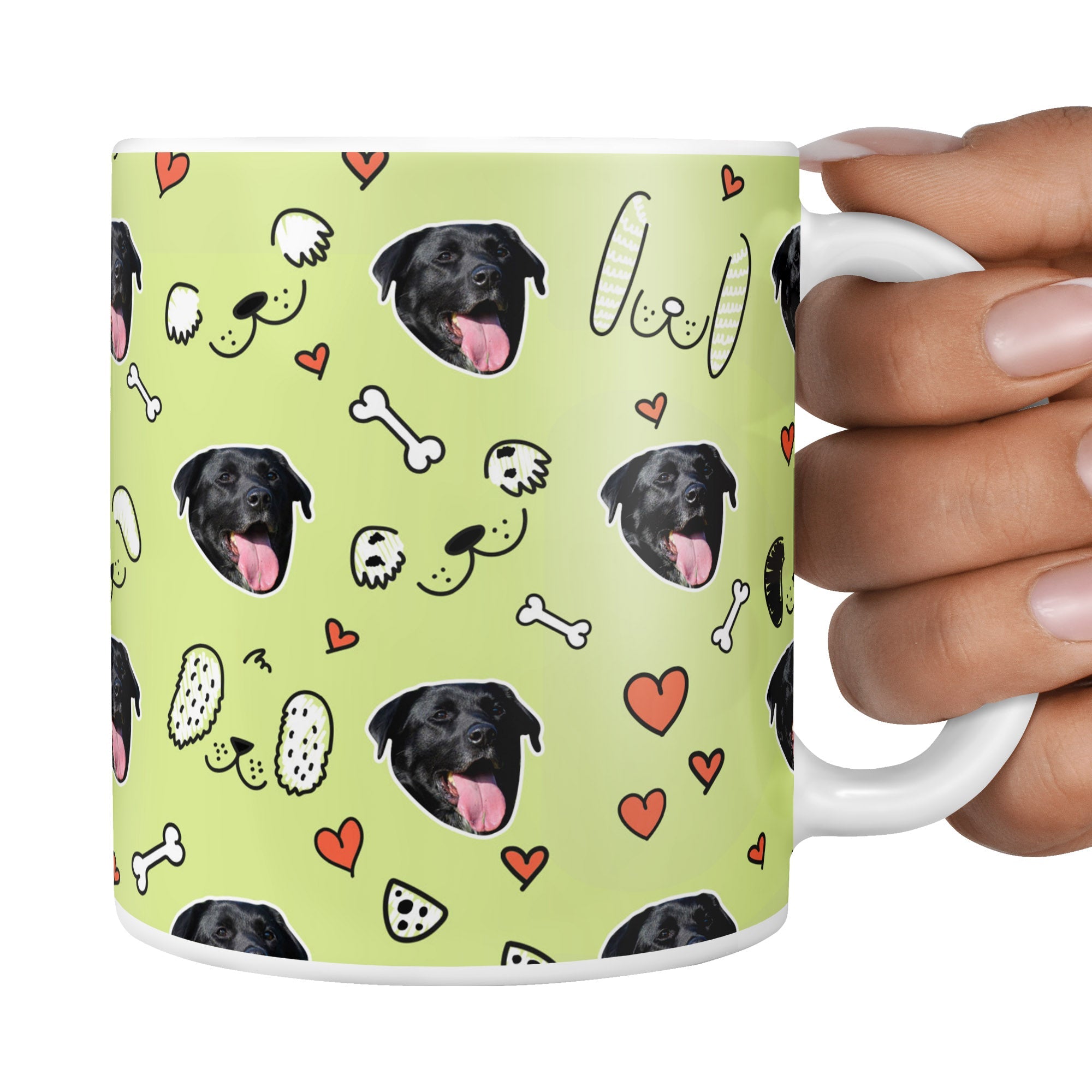 Green Paulo Sponsors Doodle Mug