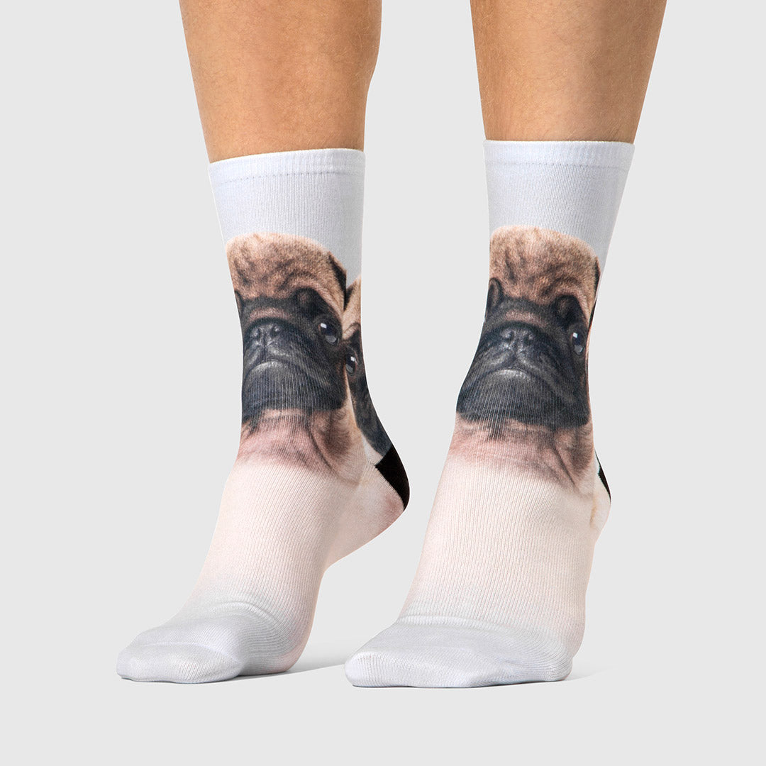Personalised Dog Face Socks