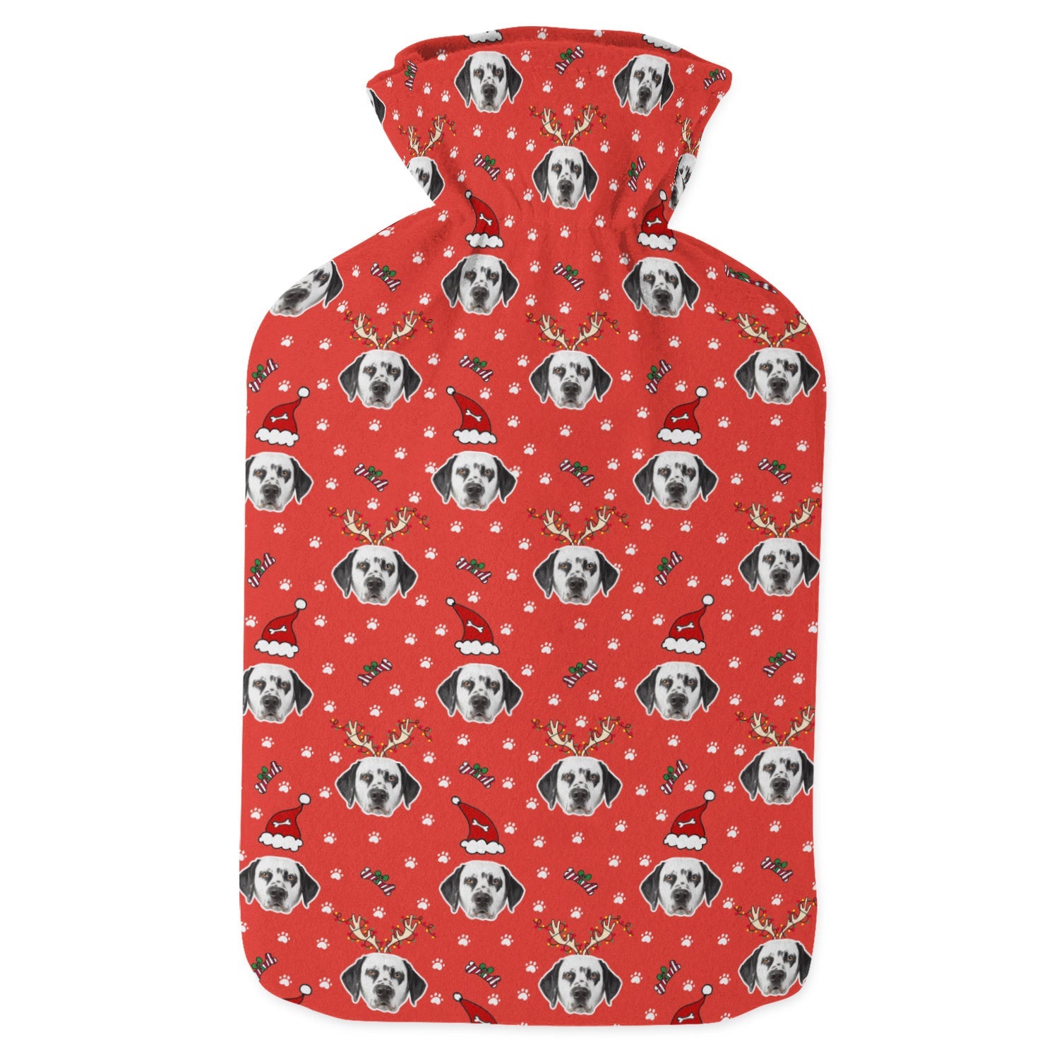 Christmas Dog Hot Water Bottle