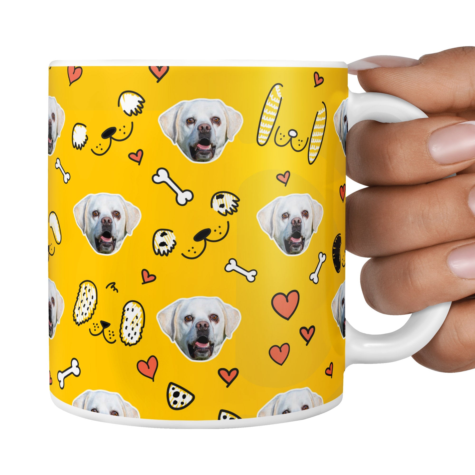 Yellow Rolo Sponsors Doodle Mug