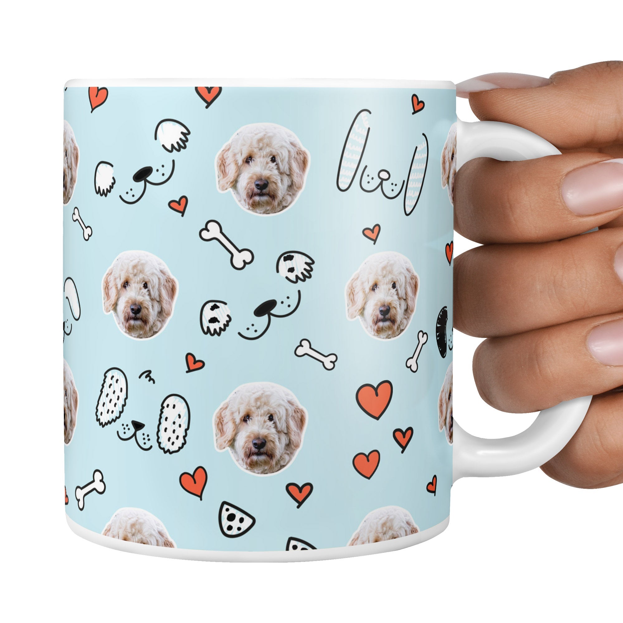 Blue Rosie Sponsors Doodle Mug