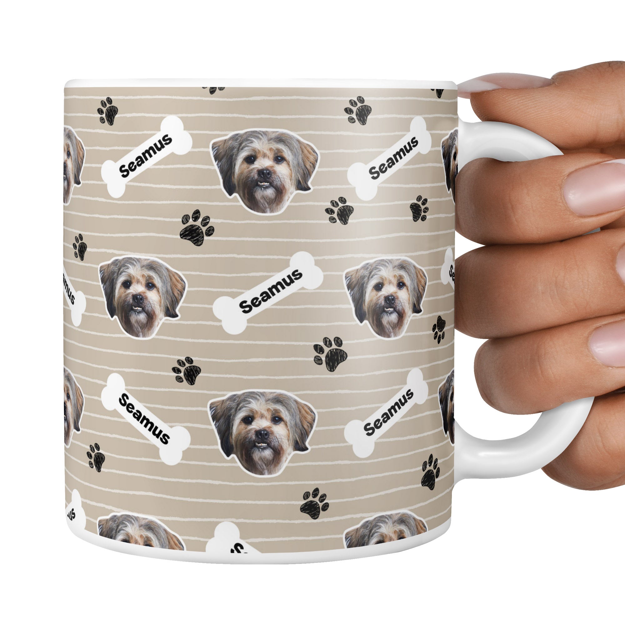Seamus Sponsors Name Stone Mug