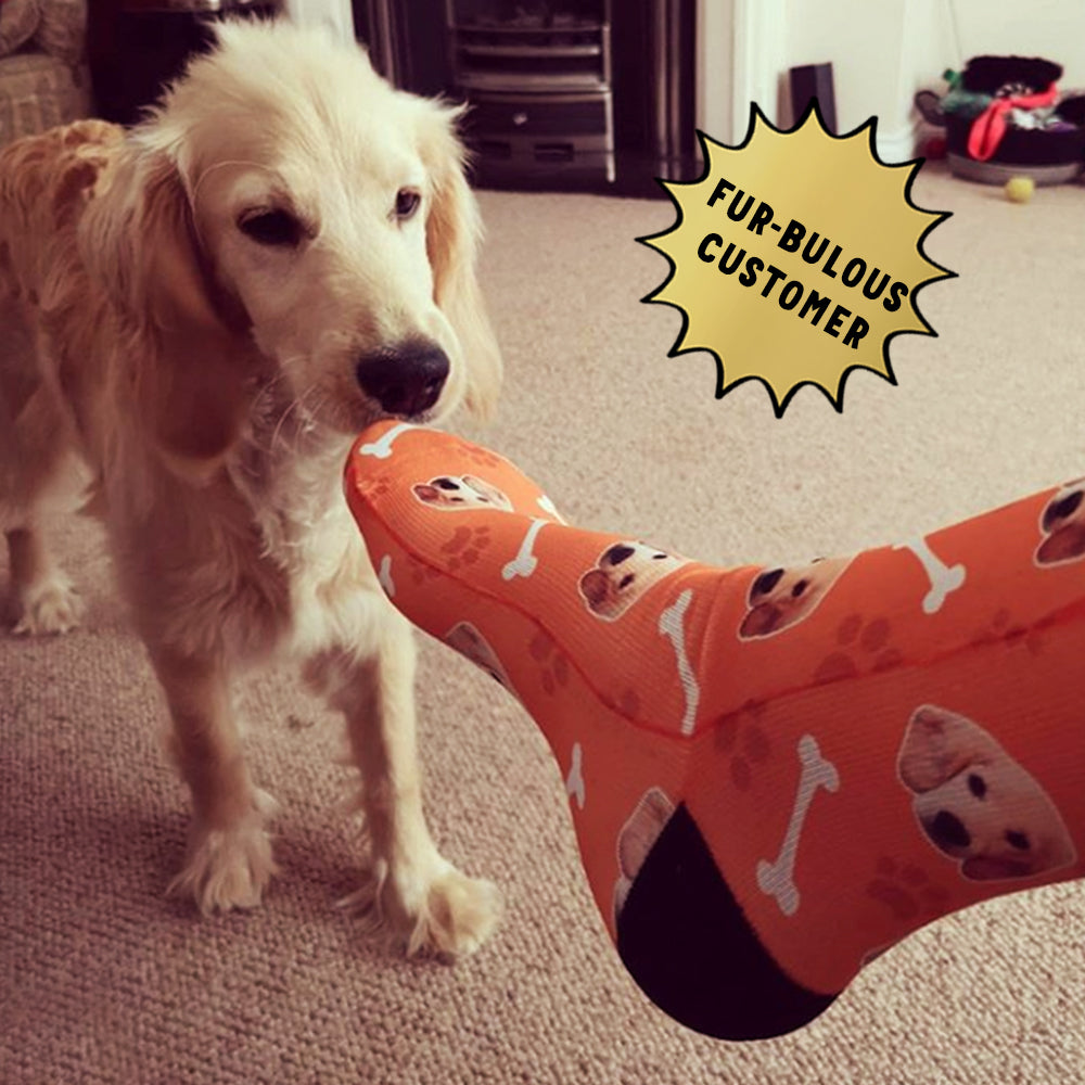 Custom Dog Face Socks