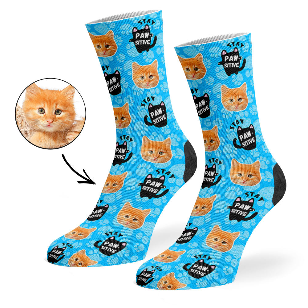 Stay Pawsitive Socks