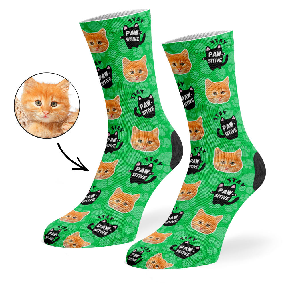 Stay Pawsitive Socks