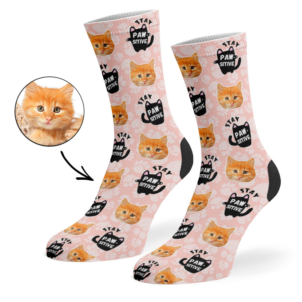 Stay Pawsitive Socks