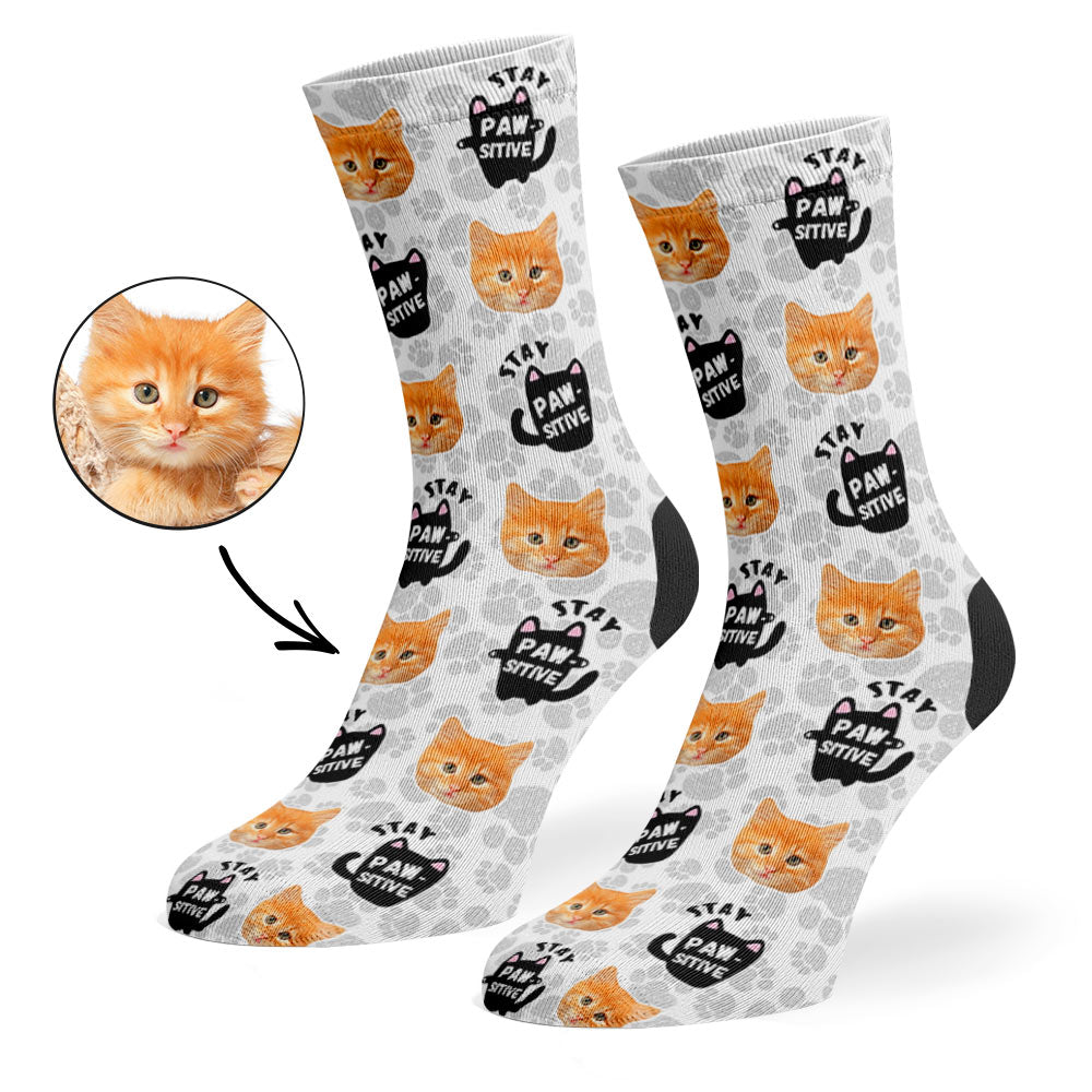 Stay Pawsitive Socks