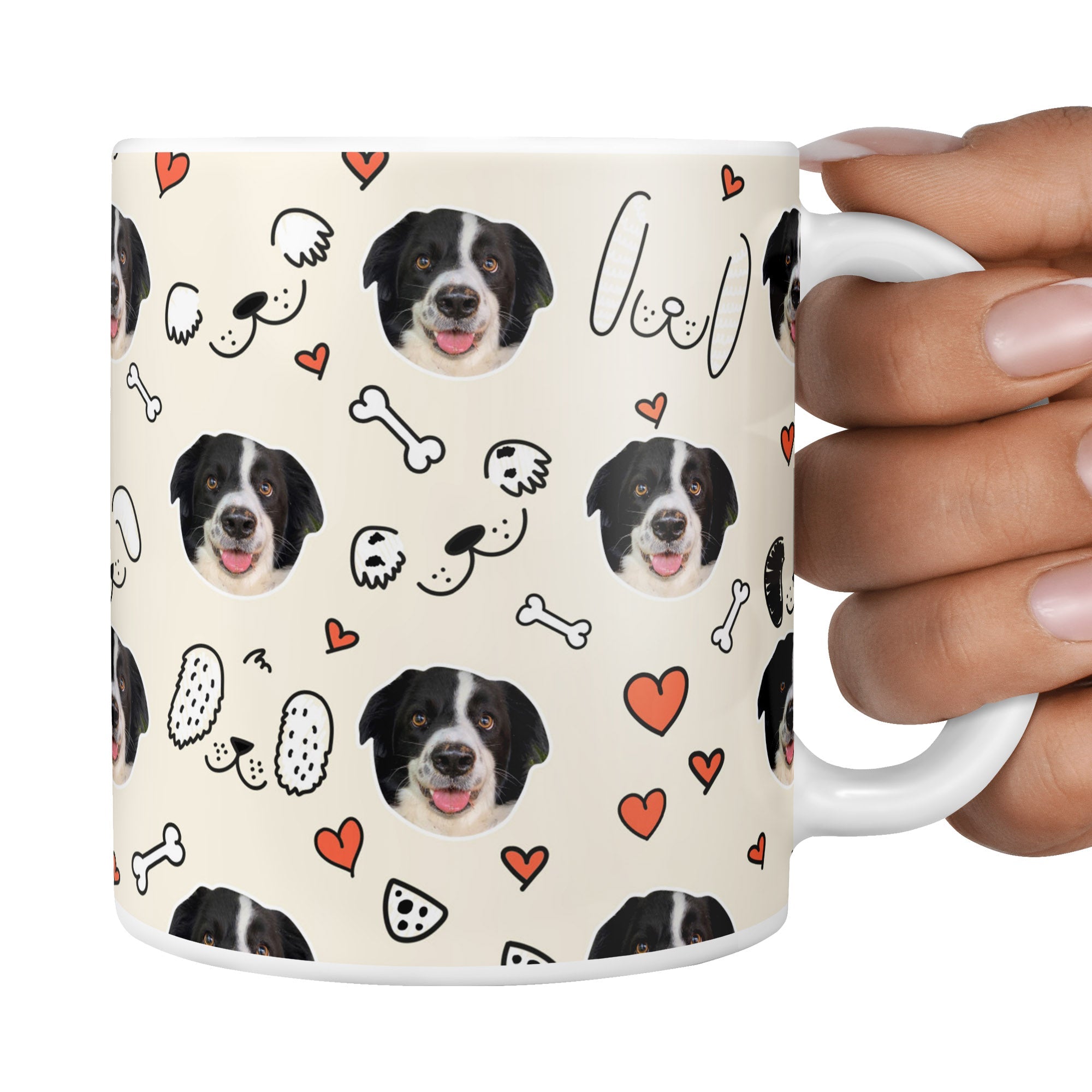 Cream Stitch Sponsors Doodle Mug