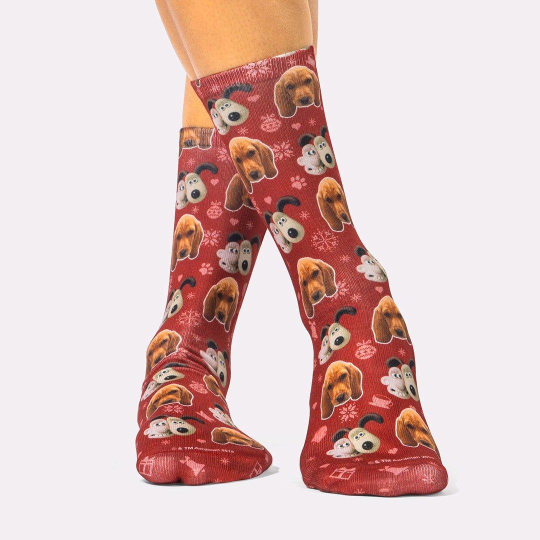 Wallace & Gromit Christmas Socks