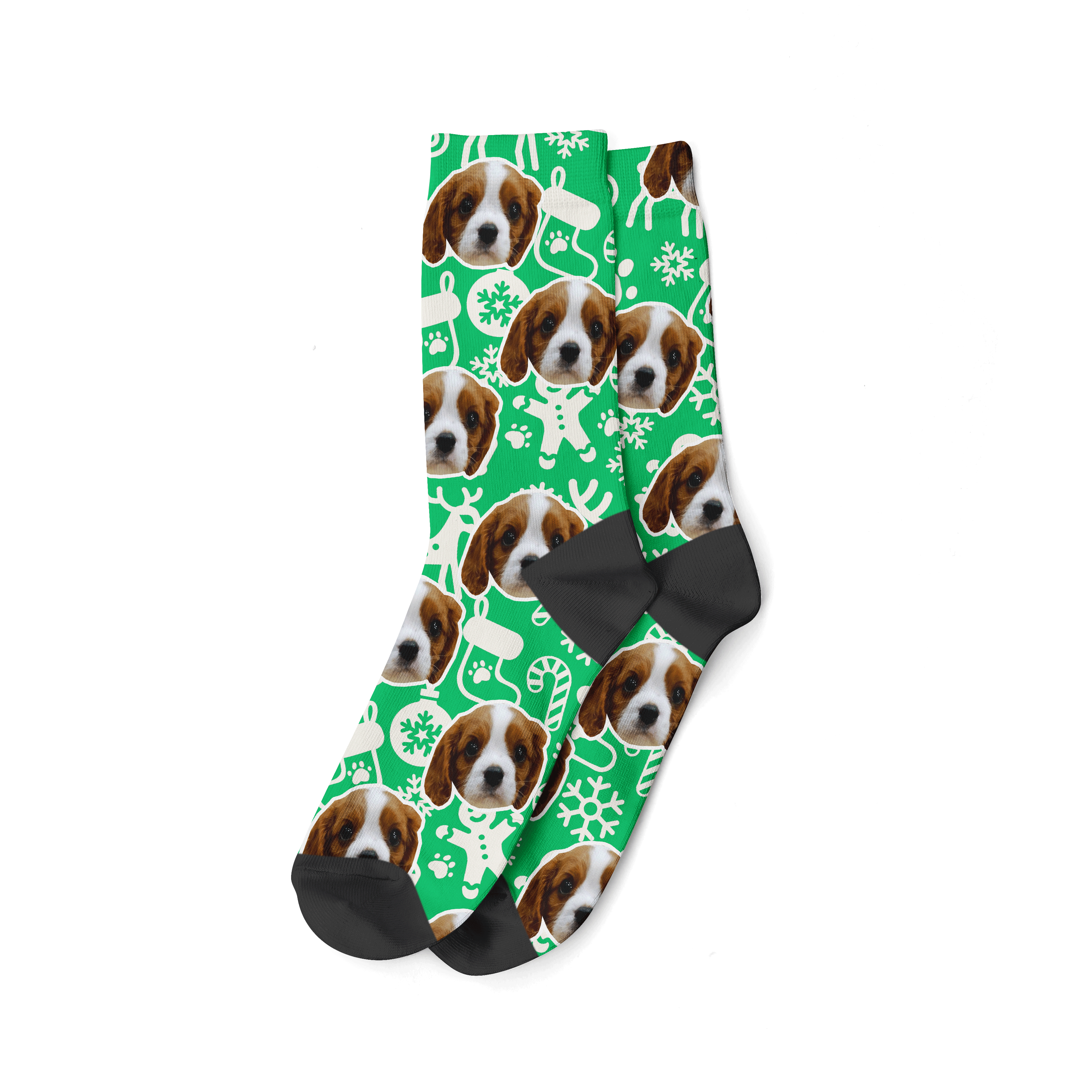 Christmas Pattern Dog Socks