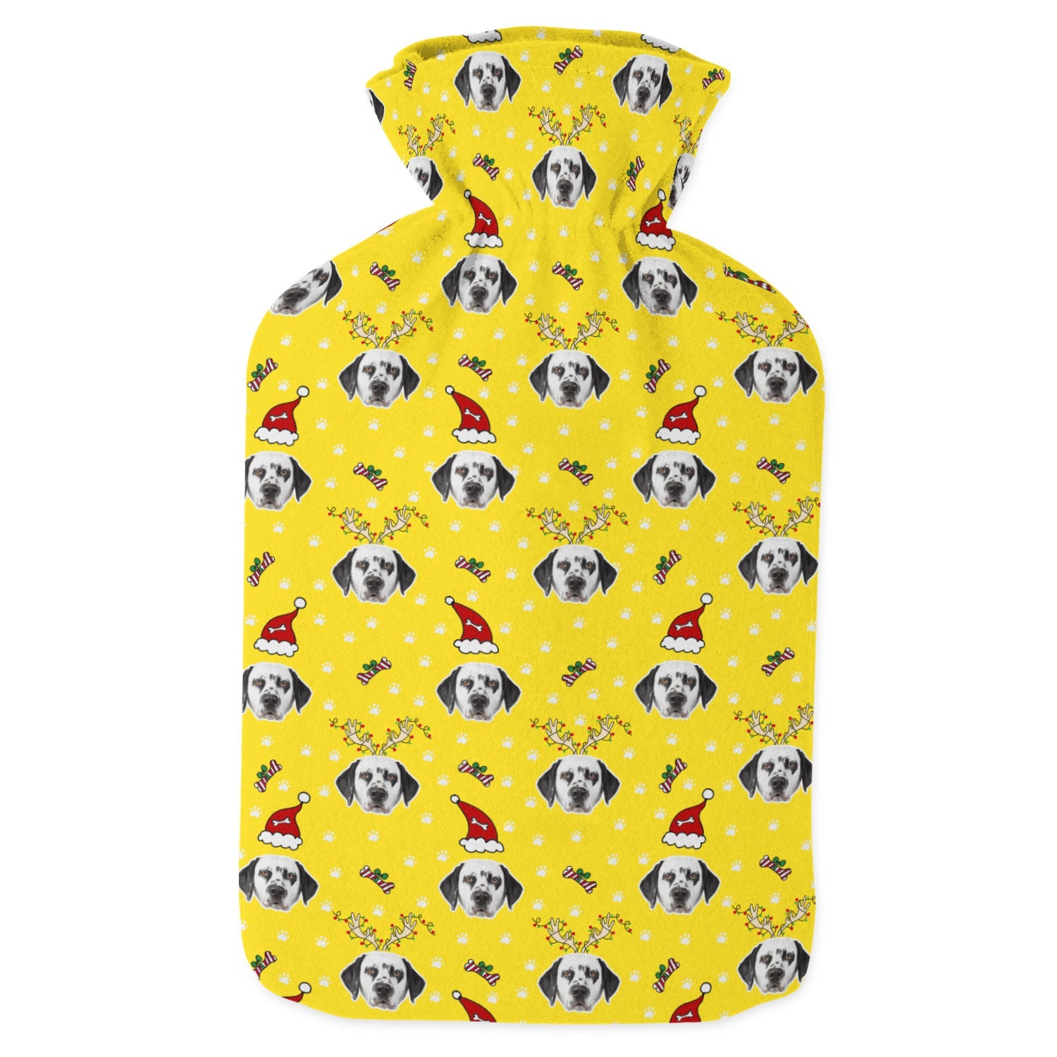 Christmas Dog Hot Water Bottle
