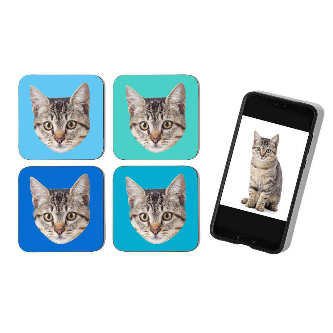 Your Cat Coasters - Colour Sets