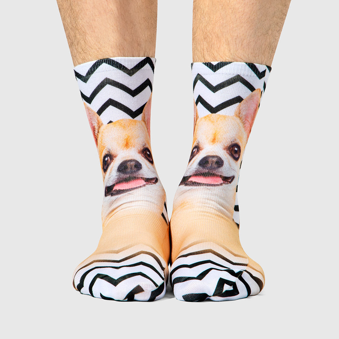 Your Dog's Face On Socks
