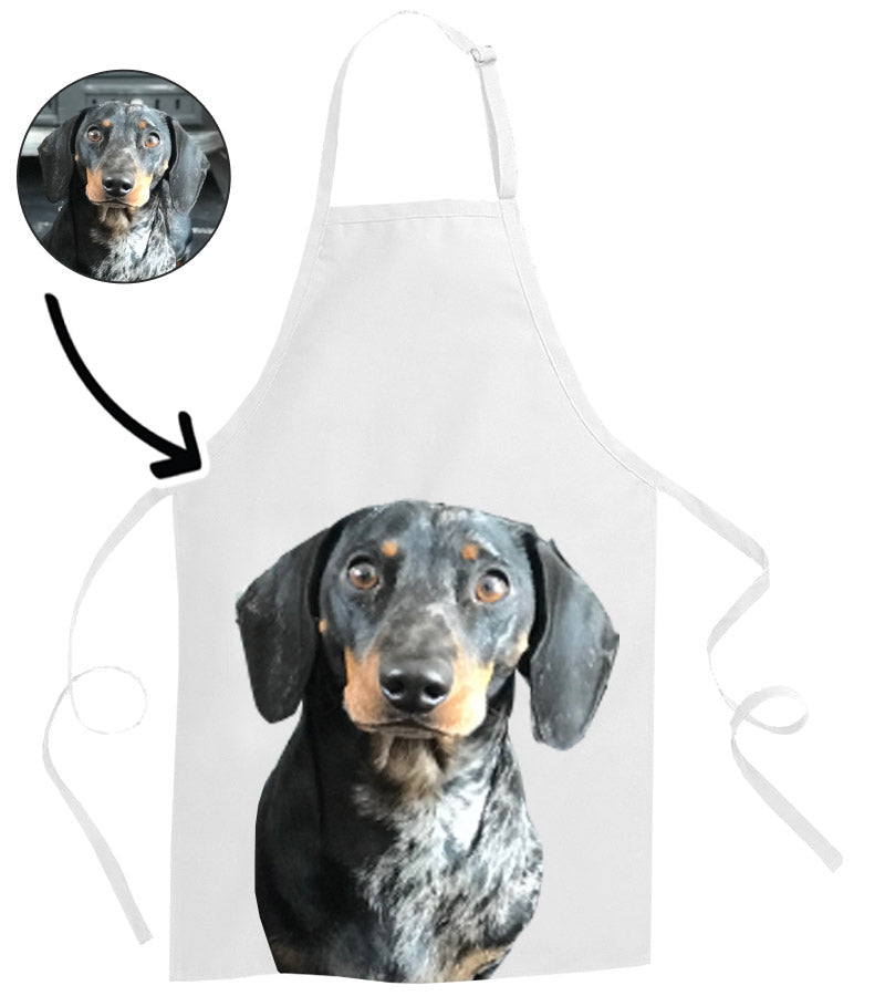 Dogs Photo On An Apron