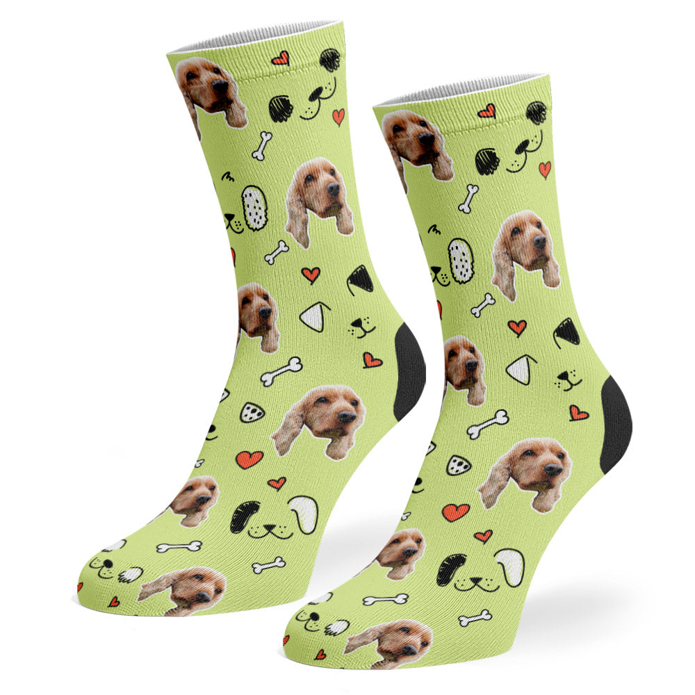 Green Mikey Sponsors Doodle Socks