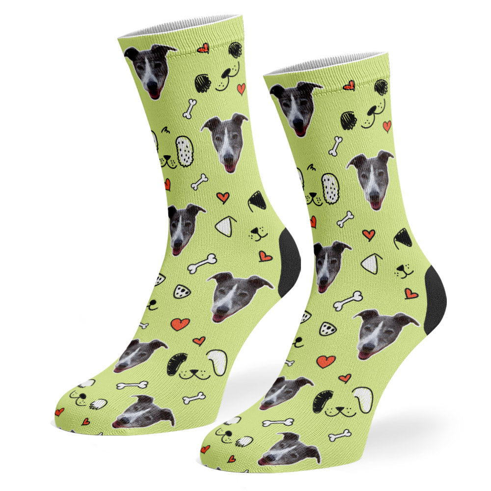Green Misty Sponsors Doodle Socks