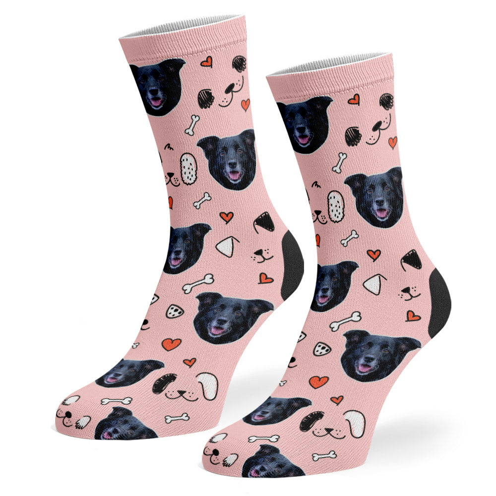 Pink Lola Belle Sponsors Doodle Socks